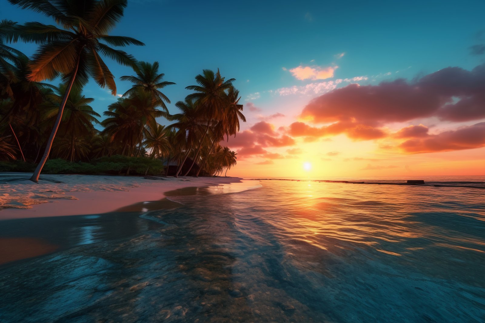 Magical sunset